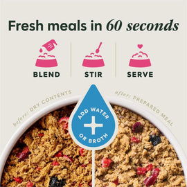Instinct Fresh Dried Meal Blends Freeze-Dried Grass-Fed Beef & Wild Berry Recipe for Dogs - 0