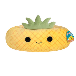 Squishmallows Plush Bolster Pet Bed, Maui the Pineapple