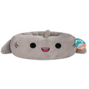 Squishmallows Plush Bolster Pet Bed, Gordon the Shark