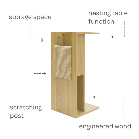 4 Cats & Dogs Jewl Nesting Table