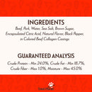 Etta Says! Beef Deli Sausages Meat Treats for Dogs