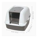 Catit SmartSift Cat Litter Box with Airsift Filter System-6