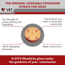 V.E.T Pharmaceuticals K-CIT-V Plus Cranberry Chewable Tablets for Dogs