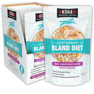 Koha Limited Ingredient Bland Diet Beef & White Rice Recipe for Dogs