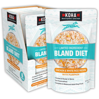Koha Limited Ingredient Bland Diet Chicken & White Rice Recipe for Dogs