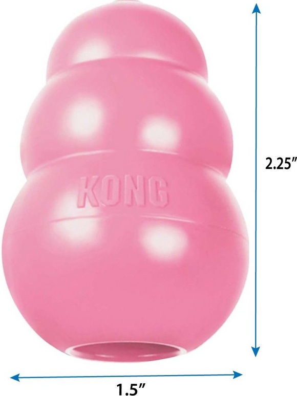 KONG Puppy Chew Toy For Dogs (Assorted Colors)