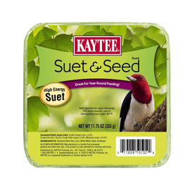 Kaytee Suet & Seed High Energy Suet for Wild Birds