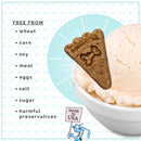 Lazy Dog Pup-PIE & Ice Cream Banana Nut Slice with Honey & Bacon Treats for Dog (5 oz) - Dog Treats 4