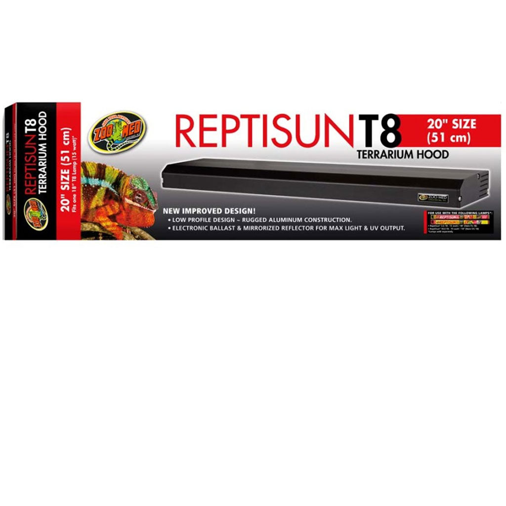 Zoo Med ReptiSun Reptile Terrarium Hood, 20-in