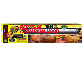 Zoo Med ReptiSun T5 HO High Output Reptile Terrarium Hood