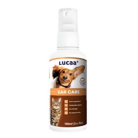 LUCAA+ Pet Probiotic Natural Ear Care Spray for Dogs, Cats & Horses (100 ml)