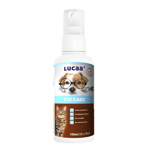 LUCAA+ Pet Probiotic Natural Eye Care Spray for Dogs, Cats & Horses (100 ml)
