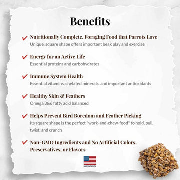 Lafeber Classic Avi-Cakes Macaw & Cockatoo Treats (1 lb)