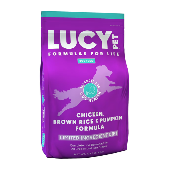 Lucy Pet Formulas For Life Limited Ingredient Chicken, Brown Rice & Pumpkin Dry Dog Food