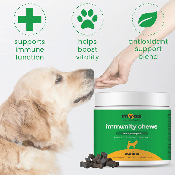 MYOS Canine Immunity Chews Immune Support for Dogs