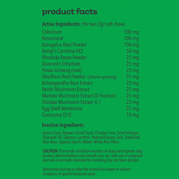 MYOS Canine Immunity Chews Immune Support for Dogs