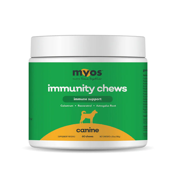 MYOS Canine Immunity Chews Immune Support for Dogs, 60 count