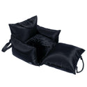 4 Cats & Dogs Marco Car & Travel Bed, Noir unzipped