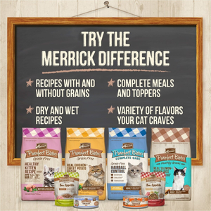 Merrick Purrfect Bistro Grain Free Premium Pate Kitten Wet Cat Food, Chicken Dinner Recipe for Kittens (5.5 oz x 24 cans) - 0