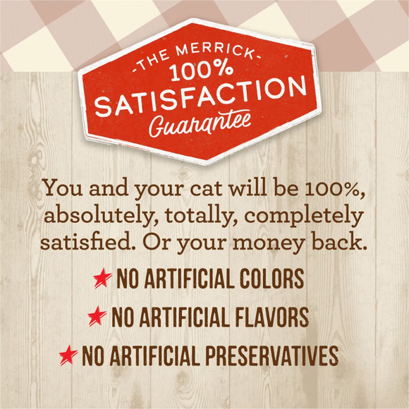 Merrick Purrfect Bistro Grain Free Bon Appetits Gravies Adult Wet Cat Food, Chicken Recipe Chunks in Gravy (3 oz x 24 pouches)