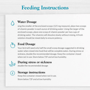feeding instructions