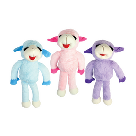Floppy Lamb Chop Plush Dog Toy, Assorted Colors