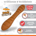 Nylabone Power Chew Baguette Dog Toy Roast Chicken Flavor