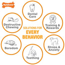 Nylabone Power Chew Broccoli Dog Toy, Bacon & Cheese Flavor