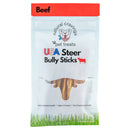Natural Cravings USA Steer Bully Sticks Dog Chew 5"