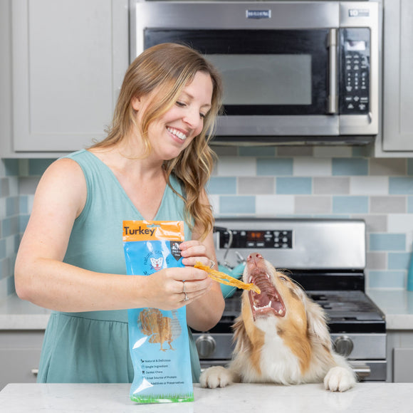 Natural Cravings USA Turkey Tendons Chew for Dogs & Cats