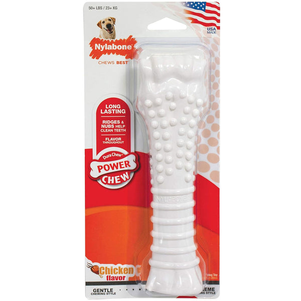 Nylabone Power Chew Durable Dog Toy Chicken, X-Large/Souper