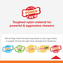 Nylabone Dura Chew Power Chew Textured Flavor Medley Dog Bone