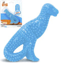 Nylabone Puppy Dental Dinosaur Chew Toy for Teething Puppies Chicken Flavor