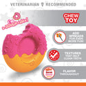 Nylabone Power Chew Donut Bacon Glazed Flavor Dog Toy