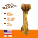 Nylabone Healthy Edibles Broth Bone Ham Flavor Dog Treats