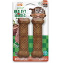 Nylabone Healthy Edibles Meaty Center Beef Flavor Natural Dog Treats, medium 2ct