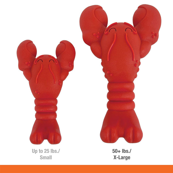 Nylabone Power Chew Lobster Dog Toy, Red