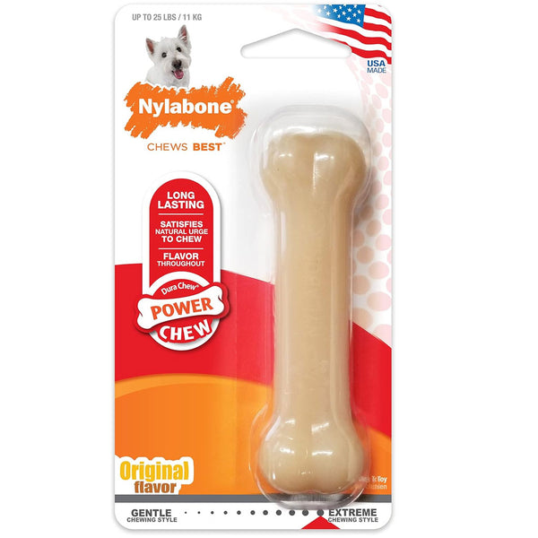 Nylabone Power Chew Original Flavored Dog Chew Toy, Small