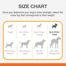 Nylabone Power Chew Pretzel Dog Toy Bacon & Peanut Butter