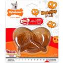 Nylabone Power Chew Pretzel Dog Toy Bacon & Peanut Butter