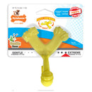 Nylabon Puppy Power Chew Axis Bone Nylon Chew Toy Vanilla Flavor, Small/Regular