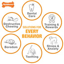 Nylabone Puppy Chew Freezer Teething Chill & Chew Dog Toy, Lamb & Apple Flavor