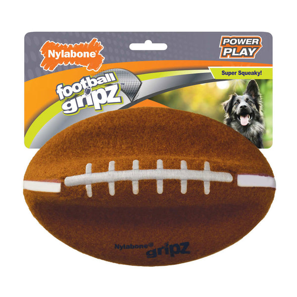 Nylabone Power Play Football Gripz Dog Toy