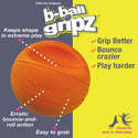 Nylabone Power Play Basketball B-Ball Gripz Dog Toy