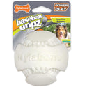 Nylabone Power Play Dog Baseball Gripz, Medium/Wolf