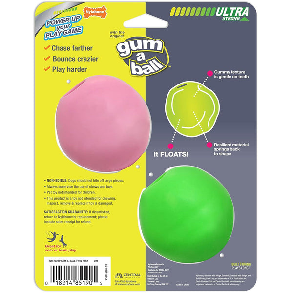 Nylabone Power Play Gum-A-Ball Toy for Dog