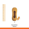 Nylabone Strong Rubber Allergen-Free Peanut Butter Flavor Tough Dog Treat Toy