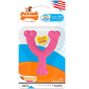 Nylabone Puppy Chew Toy Wishbone Chicken Flavor