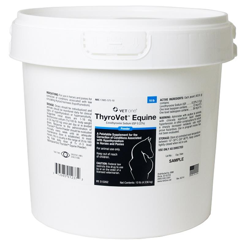 Levothyroxine (generic) Powder for Horses - 0