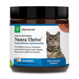 Ultimate Pet Nutrition Nutra Thrive Nutritional Supplements for Cats, 1.48-oz